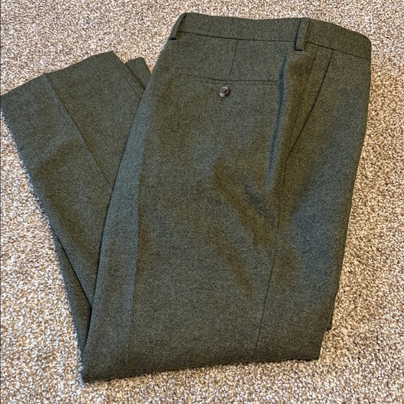 Stylish Green Suit Pants